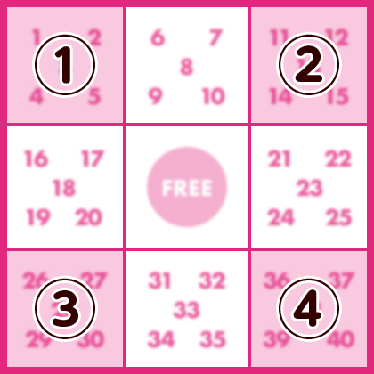 ビンゴ5マークシート