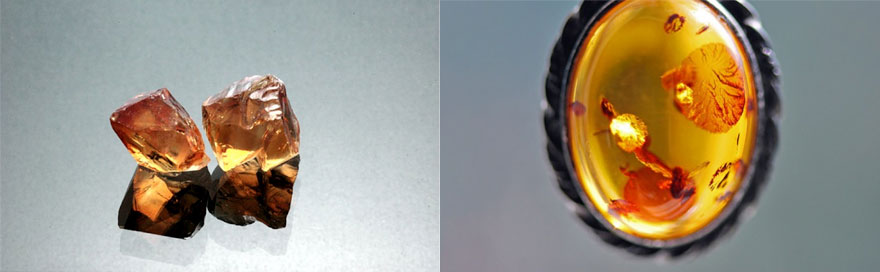 シトリンクオーツ＆アンバー