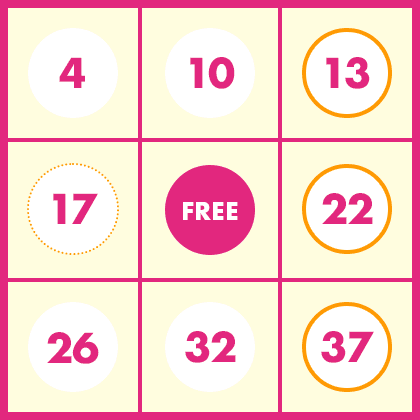 第125回ビンゴ5 当選数字(抽選日2019年09月04日)