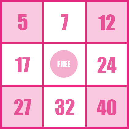 ビンゴ5 マークシート（2020年11月18日の結果）