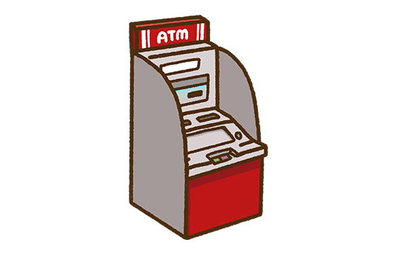 ATM宝くじサービスで購入した場合